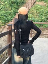 デモリデストロイⅤネックニット