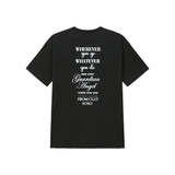 エンジェルズウィスパーTシャツ - ブラック