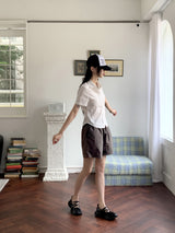 [MADE] リベットメッシュ裏地水遊びナイロンパート3ショーツパンツ/RIVET MESH LINING WATER NYLON THREE PARTS SHORTS PANTS