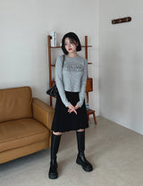 コーデュロイミディスカート/Corduroy Midi Skirt (3color)
