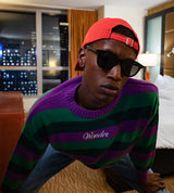 ロゴトリプルストライプニット / Logo Triple Stripe Knit (4582466977910)