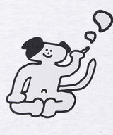 [EZwithPIECE] CAT DOG TEE(2COLORS) (6562948087926)