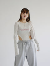 バタフライスーツTシャツ/Butterfly suit T-shirt (3color)