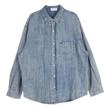 No.0344 washed denim over SHIRT