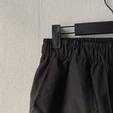 Rap string pintuck nylon pants 2C