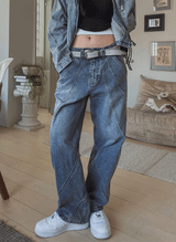 クアティツイスト切開デニム