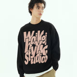 ロゴタイポグラフィーニット / Logo typography knit