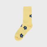 フラワーカーペットソックス / flower carpet - butter cream
