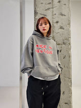 VENTIQUE Pigmate fluff Hoodie 3color