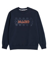 NORDIC MARC SWEATSHIRT (NAVY) (4612187553910)