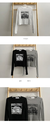 ベラアンドレタリングロングスリーブT / Bella and Lettering Long Sleeve Tee