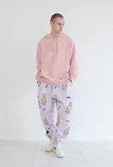 ロイヤルフリースビッグベアラビットジョガーパンツ / BSR2223FWPT070 ROYAL FLEECE JOGGER PANTS BIG BEAR RABBIT PURPLE
