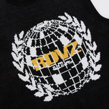 SECRET CLUB KNIT VEST - BLACK (6692512071798)
