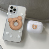 ベアグラーズAirPodsケース_マット