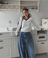 (ユニセックス) ゲットーマキシワイドデニム / (UNISEX) Getto Maxi Wide Denim
