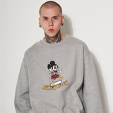SKELETON MOUSE SWEAT SHIRT GRAY (6612487438454)