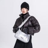 PADDING EYELET CROSS BAG