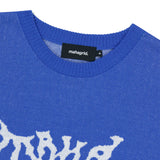 トライバルロゴ半袖ニット / TRIBAL LOGO HALF KNIT