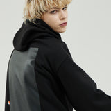 オーバーフィットプリンティングパーカー/OVERFIT PRINTING HOODIE-BLACK