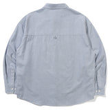 DOUBLE BUTTON OXFORD SHIRT_BLUE (6688253935734)