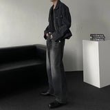 RU8314 Unbalanced Jean Jacket (2 colors)