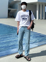JR ユニバーシティプリンティングルーズフィットTシャツ