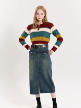 VINTAGE COLLAR KNIT