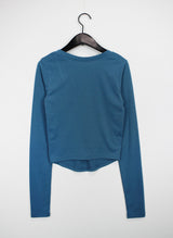 ディープVネックTシャツ / Deep V-neck T-shirt (3color)
