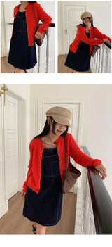 Pro detail knit cardigan