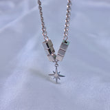 square twinkle necklace