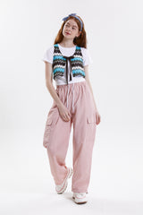 ベースクロップドTシャツ / BASE CROPPED T.SHIRT