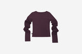 スリムスクエアネックTシャツ / SLIM SQUARE NECK T-SHIRTS