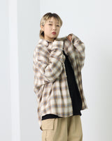 オーバーサイズレトロチェックシャツ / Overfit Retro Checked Shirt_2color