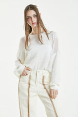 ハンドシースルーニット / HAND SEE-THROUGH KNIT