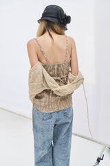 スリングレイヤードワンピース/Sling Layered ops (2 colors)