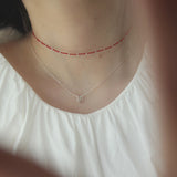 オールウェイズシルバーチェーンネックレス / Always Silver Chain Necklace