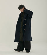 ダッフルコート/unisex duffle coat navy