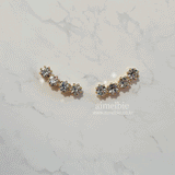 シンプルウィングピアス