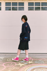 KIRSH X MISAKI KAWAI パターンカーディガン