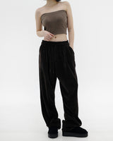 アンゴラキャップチューブトップ/Angora Cap Tube Top (3color)