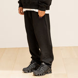 グレーティングエンブレムバックスリットジップパンツ / GRATING EMBLEM BACK SLIT ZIP PANTS