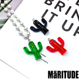 キャクタスネックレス / CACTUS NECKLACE /  THEBOYZ, DONMILLS 착용