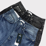 LMN Log Brush Denim Pants (2 colors)