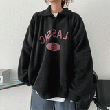 Claover Fit Fleece Collar Sweatshirt