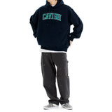 COLLEGE LOGO HOODIE NAVY(CV2BSMM401A) (6540659490934)