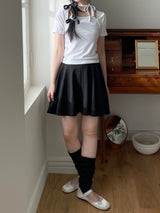 プリンセスホルターリボンチョーカーショートスリーブ / Princess Halter Ribbon Choker Short Sleeve