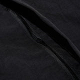 RIPSTOP 2WAY ZIP-UP JACKET [BLACK] (6613803499638)