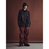 レクシオンカーブドジップオーバーシャツ / REXION CURVED ZIP-OVER SHIRT_BK