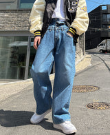 theボタンデニムパンツ (2 color) (6699545297014)