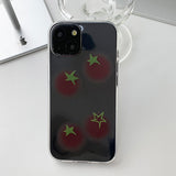 チェリートマトフォーンケース スマホグリップセット